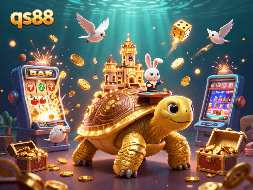 Experience the excitement of qs88 with a golden tortoise casino and dynamic slot game action.