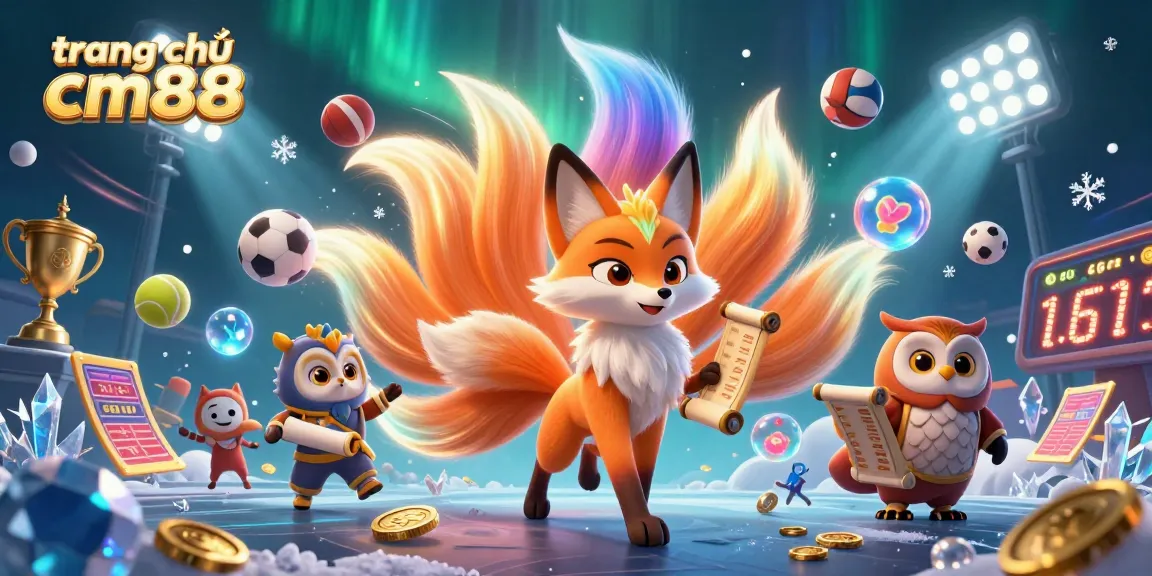 See the trang chủ cm88 vibrant casino scene featuring colorful characters and interactive betting elements.