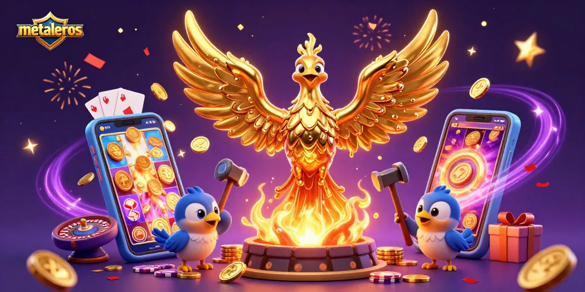 Menangkan permainan slot dengan metaleros dan simbol keberuntungan dari kasino modern.