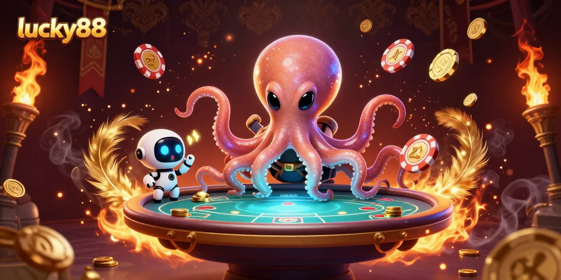 Engage with lucky88 slot excitement through vibrant alien-themed 3D casino illustration.