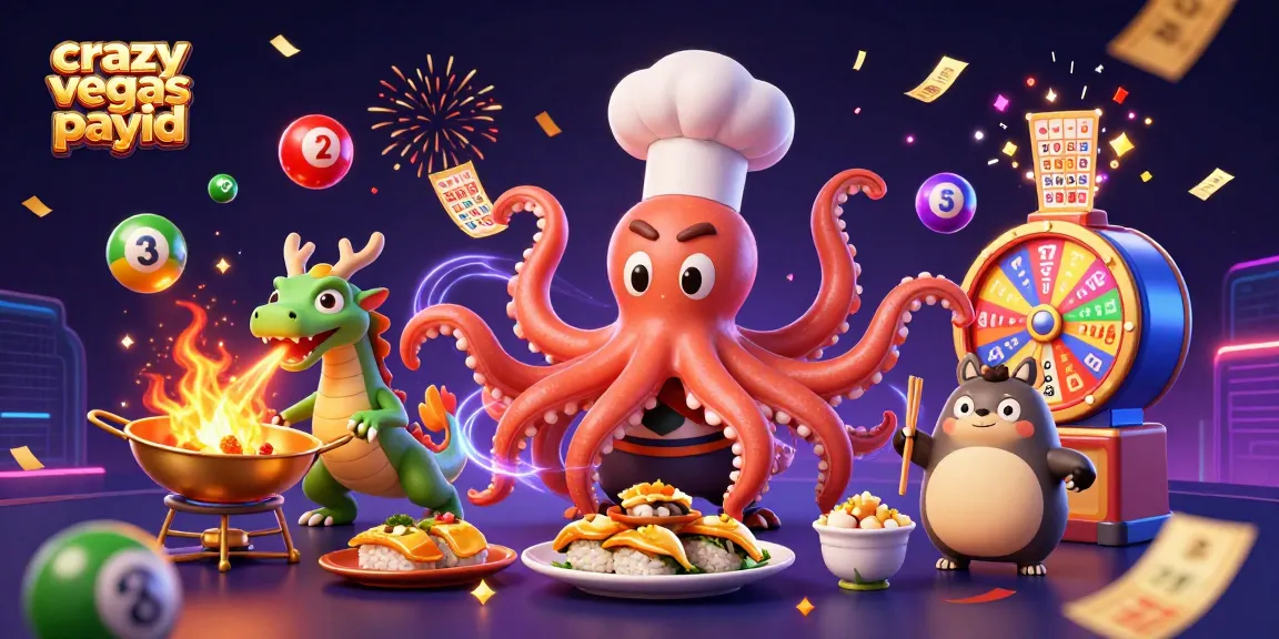 Experience exciting gameplay at crazy vegas payid with festive scenes of cartoon characters and dynamic gaming elements.