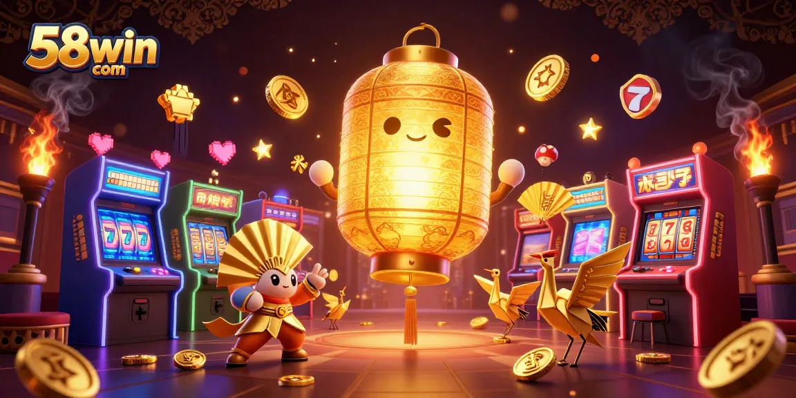 Experience thrilling games at 58win com with vibrant casino elements and engaging characters.