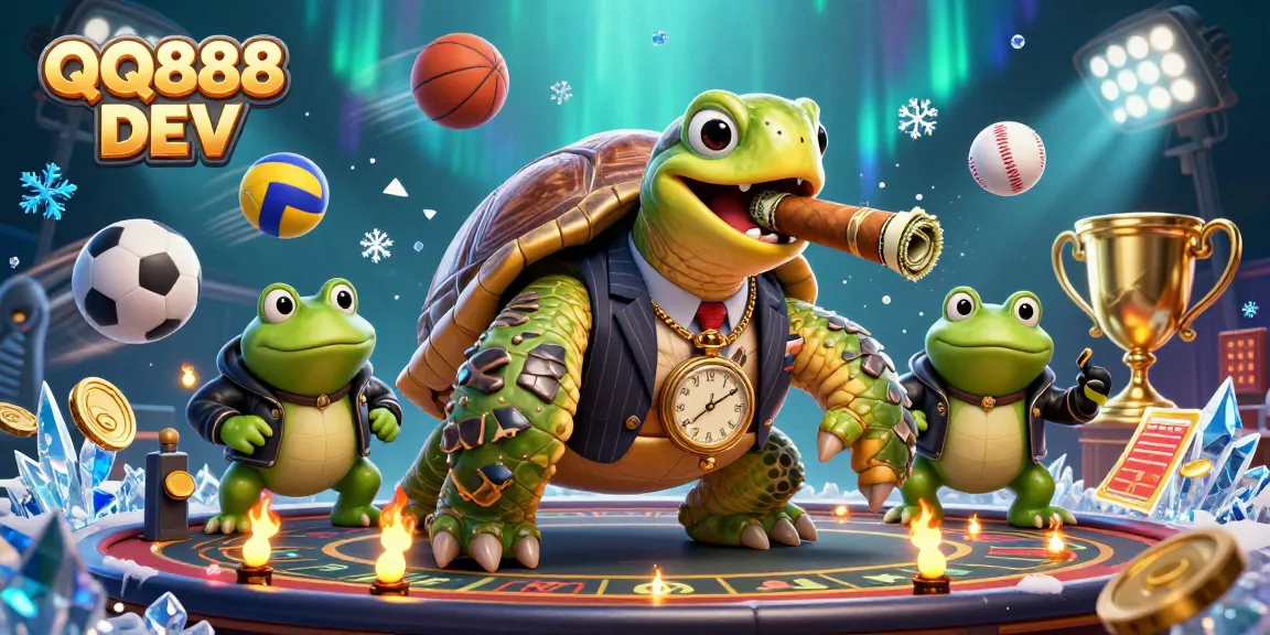 Experience thrilling gaming adventures with QQ888 DEV featuring a dynamic casino scene full of excitement.