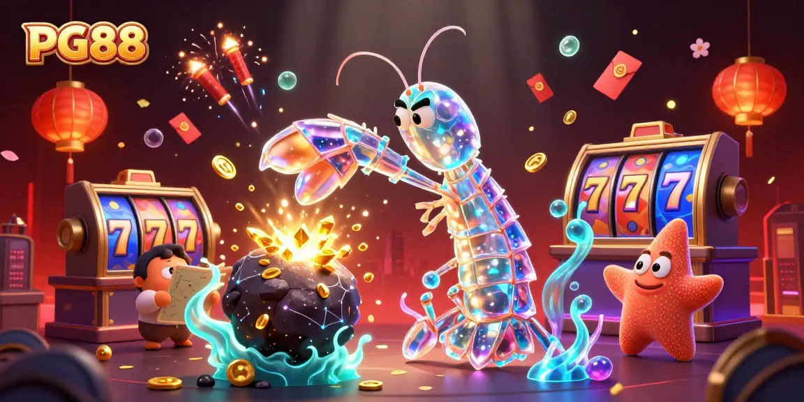 Engage in thrilling gameplay at PG88 where a galactic samurai mantis shrimp conquers an epic jackpot.
